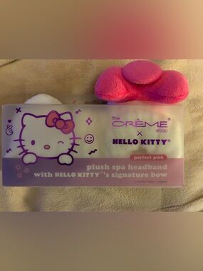 The Crème Shop x Hello Kitty Plush Spa Headband